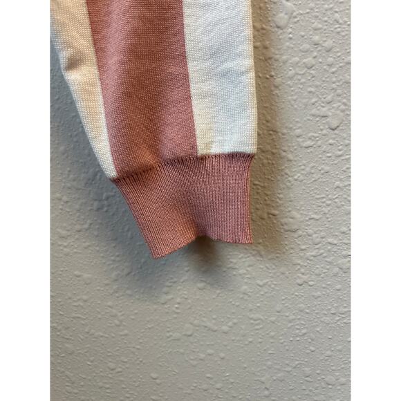 NWT Landon Crop Top Lavish Balboa Women’s Sweater Size Large long sleeve crew - Picture 4 of 11